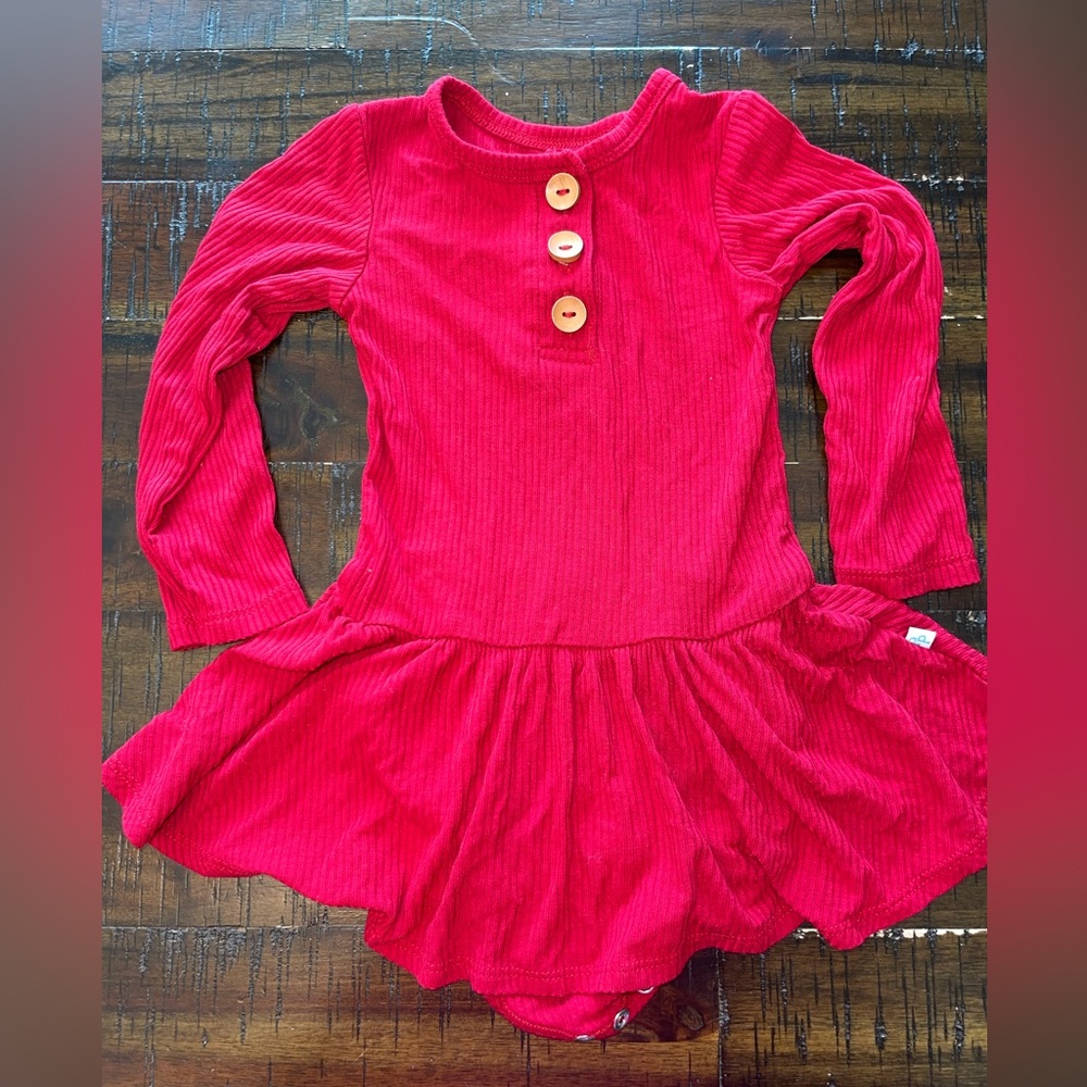 Posh peanut 18-24 twirl skirt body suit